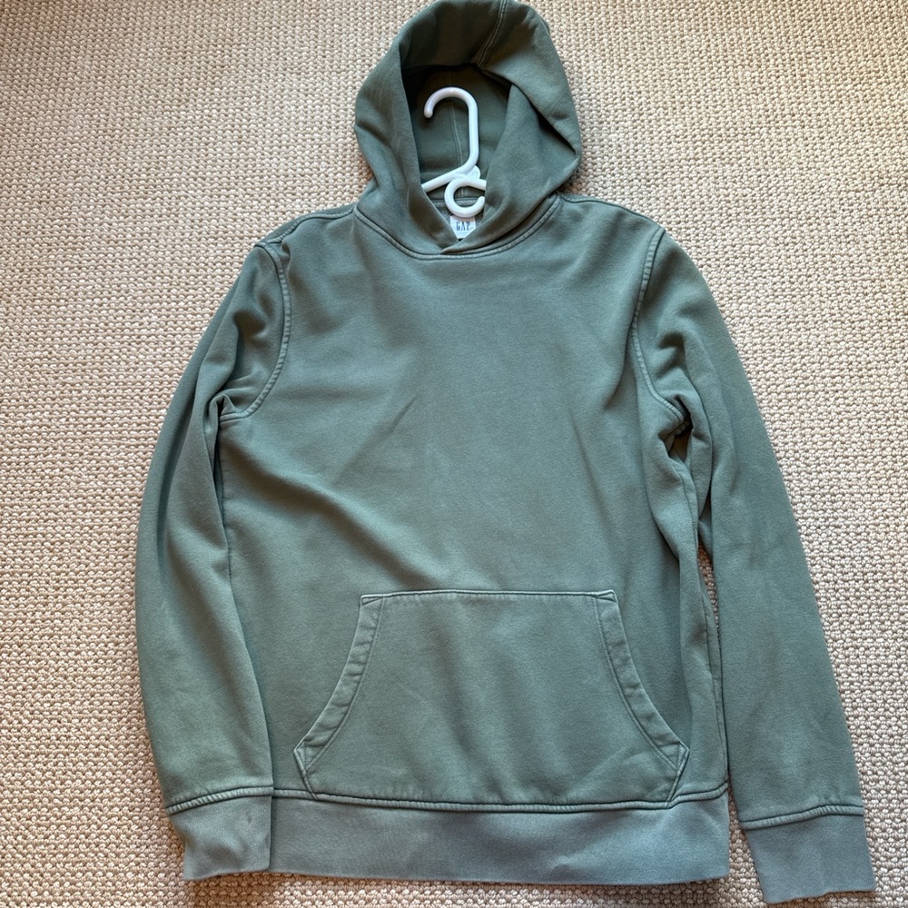 GAP Olive Green Men's Hoodie